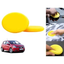 Auto Pearl Polyurethane Beige Washing &a; Waxing Polish Foam Sponge for Corsa (Pack of 2)-picture-13