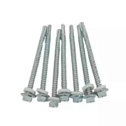 B K Jagan &a; Co 12x25mm Hex Head Self Drilling Tapping Screw (Pack of 500) image 4