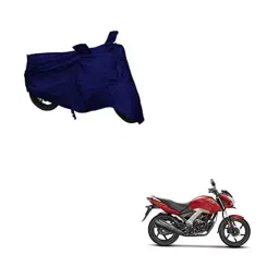Kozdiko Matty Black Bike Body Cover for Honda CB Unicorn 160, koz_81816-picture-18