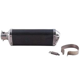 RA Accessories Black Triple Carbon Racing Silencer Exhaust for Honda CB Trigger-picture-15
