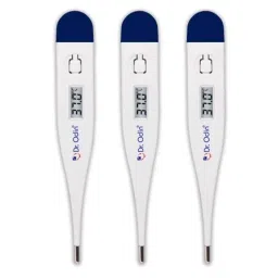 Dr Odin ODT-101 White &a; Blue Quick 60 Second Reading Digital Medical Thermometer (Pack of 3)-image-37
