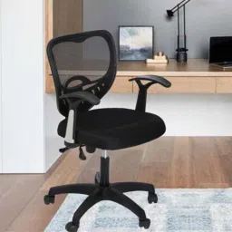 Heikin Juli Black Low Back Breathable Mesh DIY Ergonomic Office Chair for Work from Home, HE-00035-picture-22
