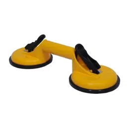 Jon Bhandari 11.5cm Yellow Dual Head Suction Cup with Aluminium Handle, JBT_S-047 image 2