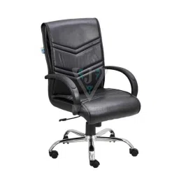 VJ Interior 19x20 inch Black Leather Office Chair High Back, VJ-1427-picture-39