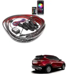 Kozdiko 12V Car Underbody Multicolor LED Strip Light Set with Wireless Remote for Kia Seltos-picture-35