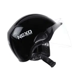 Xinor Nexo Medium Black Half Helmet for Men &a; Women-picture-18