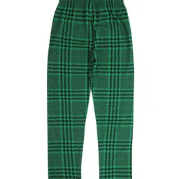earth conscious Girls Checked Pure Cotton Lounge Pants-image-38