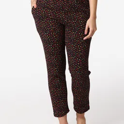 ABELINO Women Multi Printed Pure Cotton Lounge Pant-picture-41