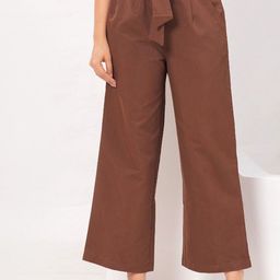 ETC Relaxed Fit Cotton Culottes Trouser-picture-6
