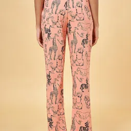 Dreamz by Pantaloons Women Graphic Printed Cotton Lounge Pants image 2