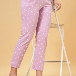 Dreamz by Pantaloons Women Floral Printed Pure Cotton Lounge Pant-picture-10