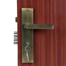 Homexpert Sana 10 inch 60mm Stainless Steel Antique Brass Finish Cylindrical Plate Both Side Key Mortise Door Lock Set-picture-32