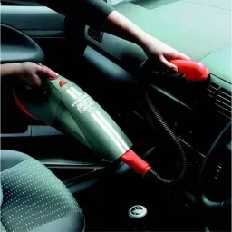 black &a; decker Black+Decker ACV1205 12VDC Grey Cyclonic Powerful Auto Vacuum Cleaner for Car image 4