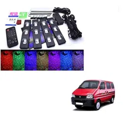 Kozdiko 4 Pcs 7 Colour Seat Bottom Car Star Light Kit with Remote Control For Maruti Suzuki Eeco-picture-30