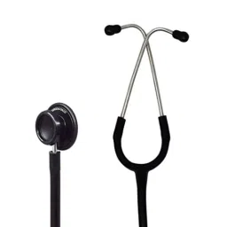 Indosurgicals 15007 Aluminium Black Teaching Stethoscope image 3