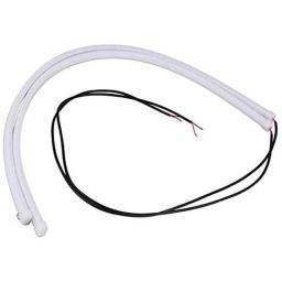 AOW Flexible 30cm Bike Headlight Neon LED DRL Tube (White) for TVS Star City Plus (Pack of 2)-picture-31