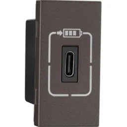 Legrand Myrius Nextgen 1.5A 1 Module USB Type-C Charcoal Grey Socket, 679490-picture-12