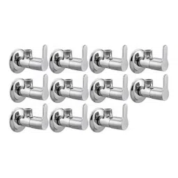Fastgear Marc Stainless Steel Silver Chrome Finish Angle Valve, FG062 (Pack of 11)-picture-29