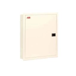 ABB Classic 6 Way TPN CRCA Steel Ivory MCB Distribution Board with Metal Double Door, SHDB-M-6-picture-4