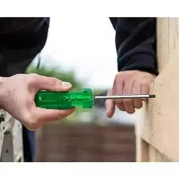 B K Jagan &a; Co T10 Green &a; Silver Steel Torx Screw Driver image 4