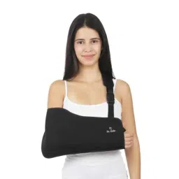 Dr Odin AS-02 Supreme Comfort Deluxe Arm Sling Pouch for Shoulder Injury Recovery &a; Post-Surgery, Size : L-picture-23