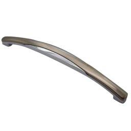 RAB Megna 224mm Zinc Matt Wardrobe Pull Handle (Pack of 2)-picture-19