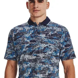 UNDER ARMOUR UA Iso-Chill Edge Polo Collar Printed Relaxed-Fit T-shirts-picture-36