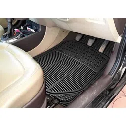 Kozdiko 4 Pcs Rubber Black Car Simple Mat Set for Mitsubishi Pajero Sport image 4