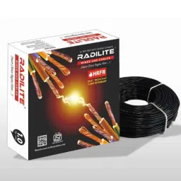 RADILITE 1 Sqmm Red Single Core HRFR Multistrand PVC Insulated Housing Wire, RAD 002, Length: 90 m-picture-38