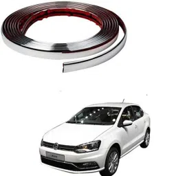 Kozdiko 20m 15mm Car Chrome Beading Roll for Volkswagen Ameo-picture-20