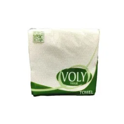 Voly 50 Pcs 27x27cm 1 Ply Tissue Paper Towel Napkin Packet, VTLW-6 (Pack of 6)-picture-36