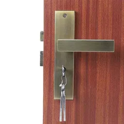 Homexpert LB1007 8 inch 60mm Stainless Steel Antique Brass Finish Cylindrical Plate Mortise Door Lock Set-picture-30