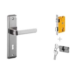 Dorset Chord HL CHO SC 178mm Zinc SC Finish Lock Set with Both 60mm Side Key Cylinder-picture-17
