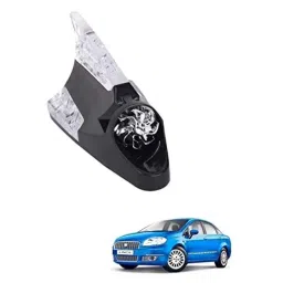 Kozdiko Black Auto Wind Power LED Light Shark Fin Car Antenna for Fiat Linea Classic-picture-25