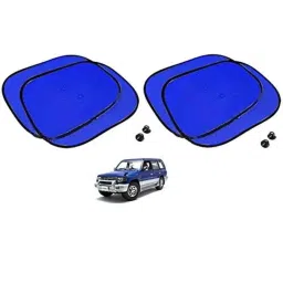 Kozdiko 4 Pcs Blue Chipkoo Car Window Sunshade Curtain Set for Mitsubishi Pajero, koz_82965-picture-11