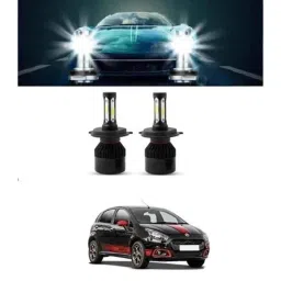 Trigcars 2 Pcs 75W High Power Water Proof Car LED Headlight Bulb Set for Fiat Abarth, TRIG72WATTS0022-picture-43