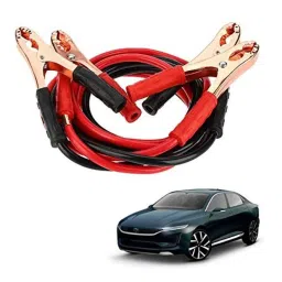 Kozdiko 7.5ft Copper Core Red &a; Black Heavy Duty Car Battery Booster Cable for Tata Evision-picture-28