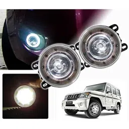Kozdiko 2 Pcs 9 LED DRL Car High Power Fog Light for Mahindra Bolero-picture-22