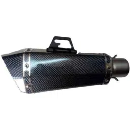 RA Accessories Black Wide Mouth Printed Silencer Exhaust for Suzuki Shaolin-picture-36