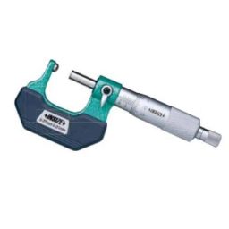 Insize Spherical Anvil Tube Micrometer, Spherical Anvil, Flat Spindle TIP, Range: 0-25 mm, 3260-25SA-picture-43