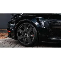 Prigan 4 Pcs 14 inch Polypropylene Matte Black Wheel Cover Set for Hyundai Grand i10, Gtx-Black-14-Grandi10 image 3