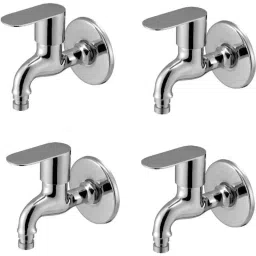 Prestige Ocean Brass Chrome Finish Washing Machine Bib Cock (Pack of 4)-picture-30