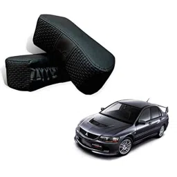 Kozdiko 2 Pcs Memory Foam Black Car Vastra Neck Rest Cushion Set for Mitsubishi Lancer, koz_5320-picture-48