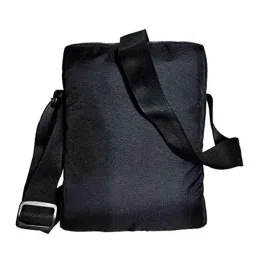 My Fav Polyester Black Traditional Print Messenger Bag, MFMDP004 image 4