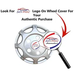 Auto Pearl 4 Pcs 16 inch ABS Press Type Hubcap Wheel Cover Set with Retention Ring for All Cars OR32 image 3