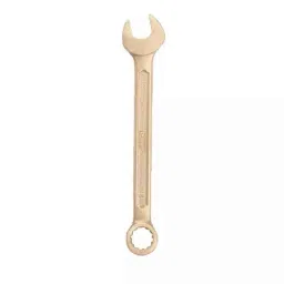De Neers Aluminium Bronze Non Sparking Combination Spanner, 9/16 inch image 2
