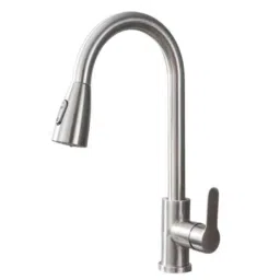ZAIVI Fusion Stainless Steel Black Matt Pull Down Sprayer Hot &a; Cold Sink Mixer Tap, OR-PC12RG-CN-SS-picture-20