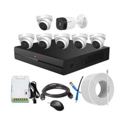CP Plus 2.4MP Indoor &a; Outdoor CCTV Combo Kit with 8Ch DVR, 1 Bullet 6 Dome Camera, 8Ch SMPS, 70m Copper Cable &a; Connectors-picture-38