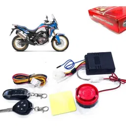 Auto Pearl 12V Black Two-Way Anti Theft Motorcycle Alarm Kit with 2 Pcs Remote for CRF1000L Africa Twin-picture-23