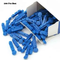 Verifine 100 Pcs 28G Blood Lancet Box for Glucometer (Pack of 3) image 2